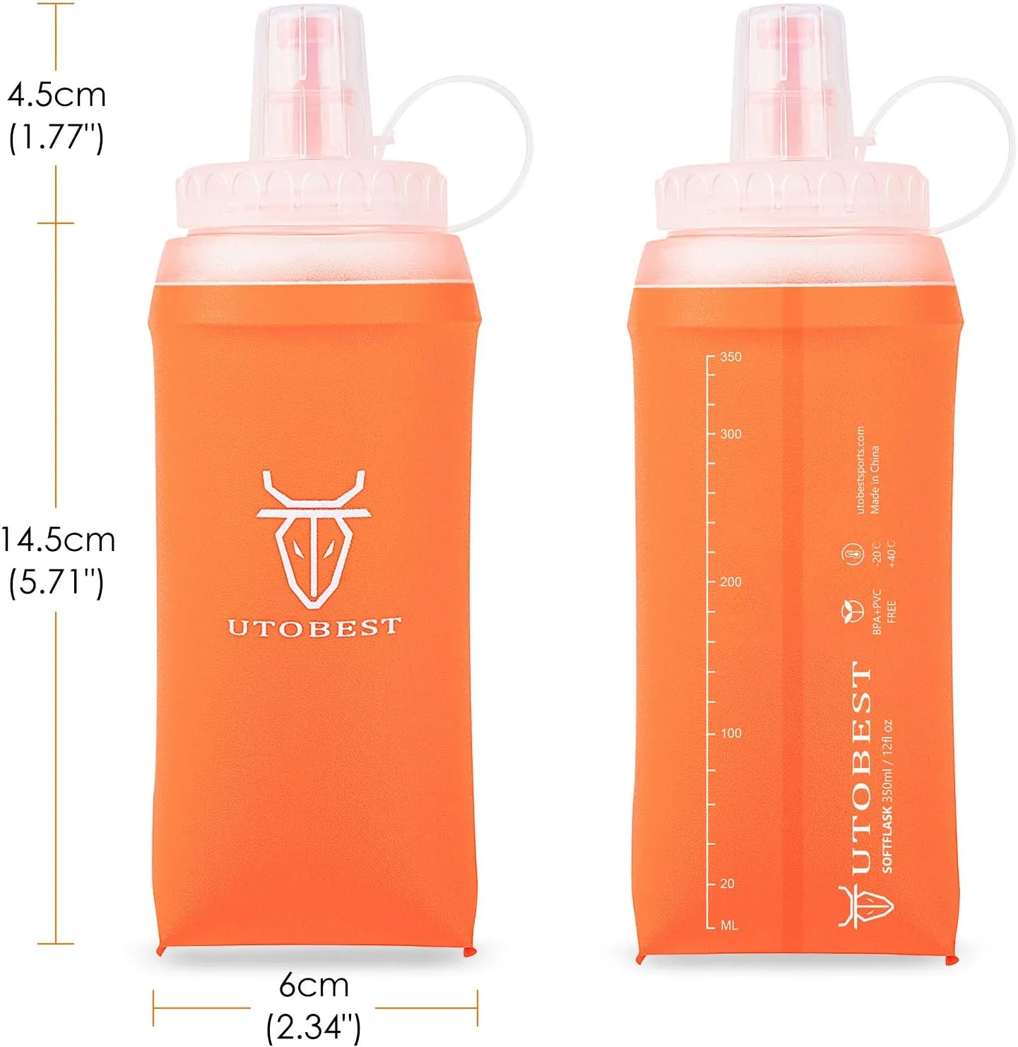 NEW Retails $54, UTOBEST Running Vest, 5L Hydration Vest Lightweight, Breathable and Sweatproof Running Backpack, Adjustable Running Hydration Vest for Trail Running Marathon Race Jogging Cycling