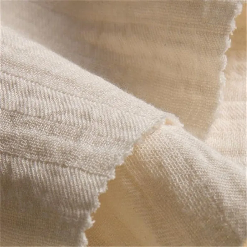 ORGANIC COTTON DOUBLE LAYERED ~ MUSLIN