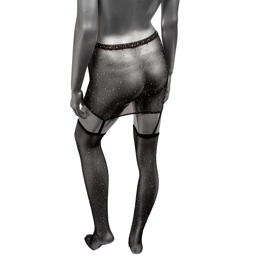 Radiance One Piece Gartered Skirt and Stockings XL