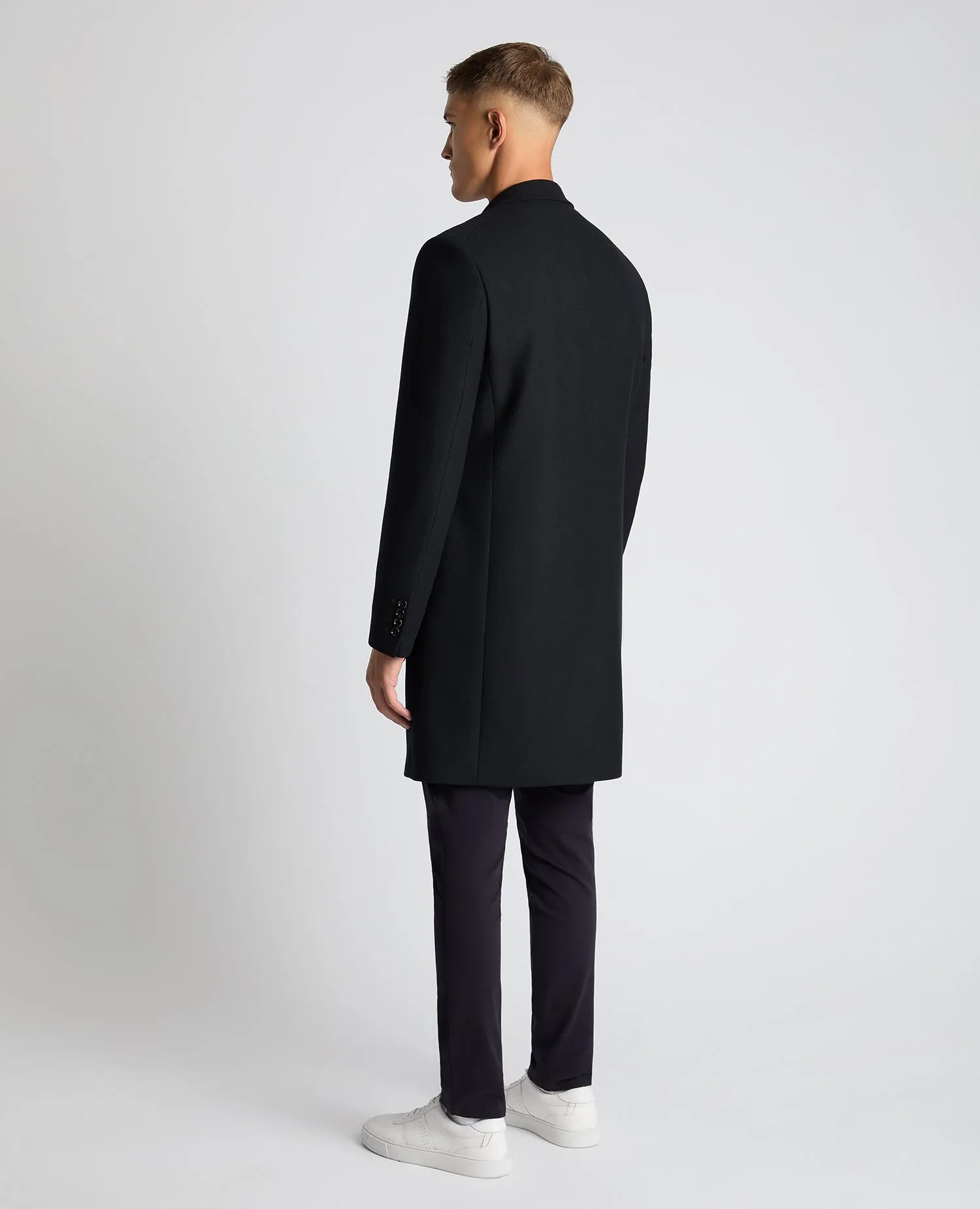 Remus Uomo 90701 79 Navy Kayden Overcoat