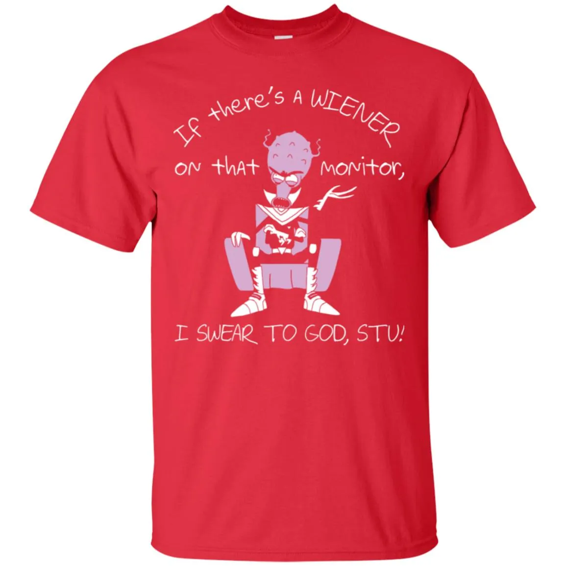 Rick And Morty If There's A Wiener Men T-Shirt