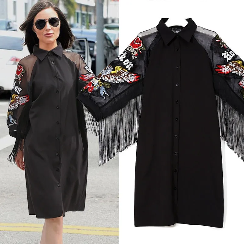 Rock and Roll Midi Dress