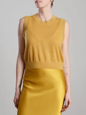 Rumi Crop in Dulce Knitwear - Sun