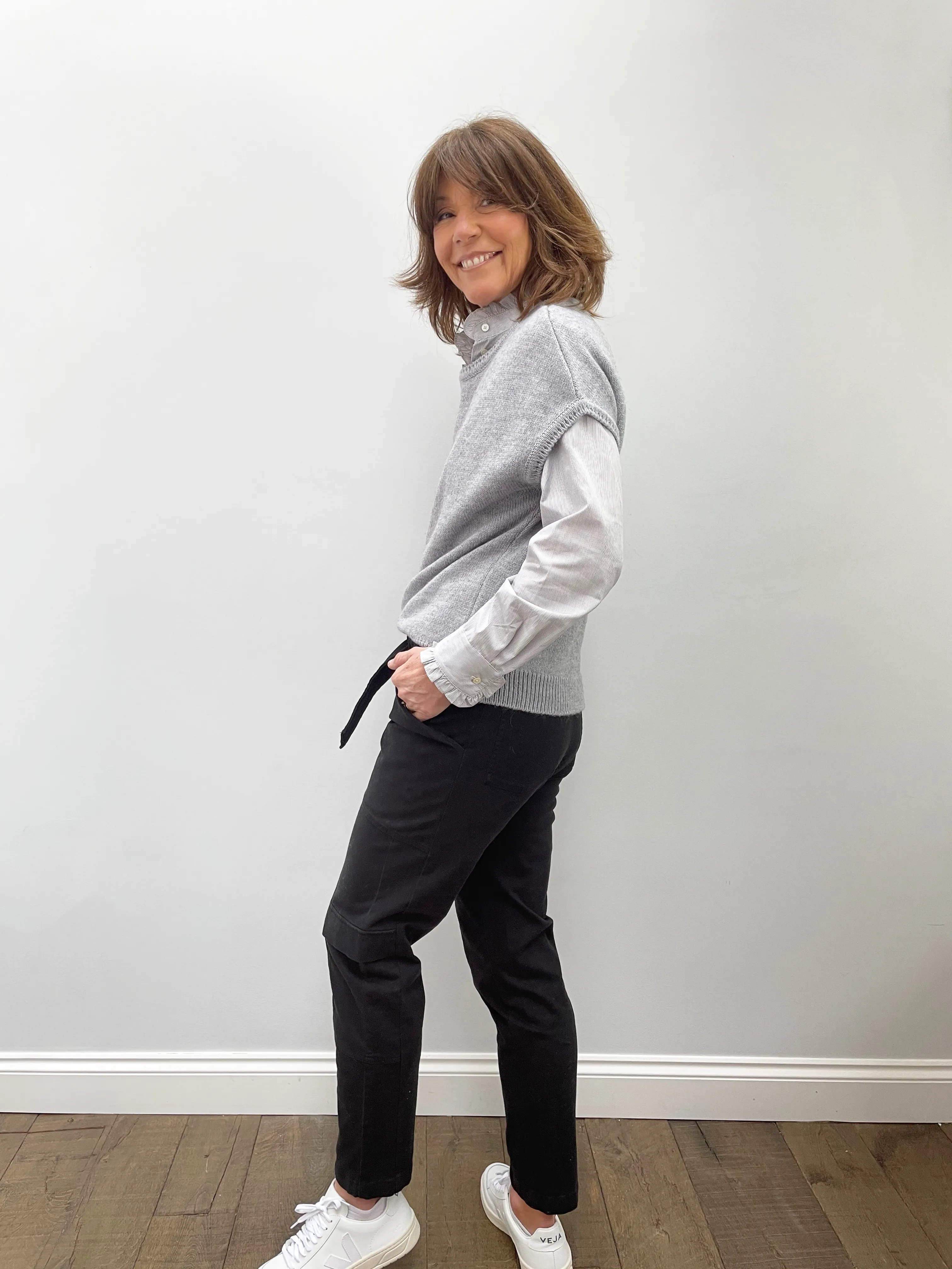 SIBIN Aspen knit in grey