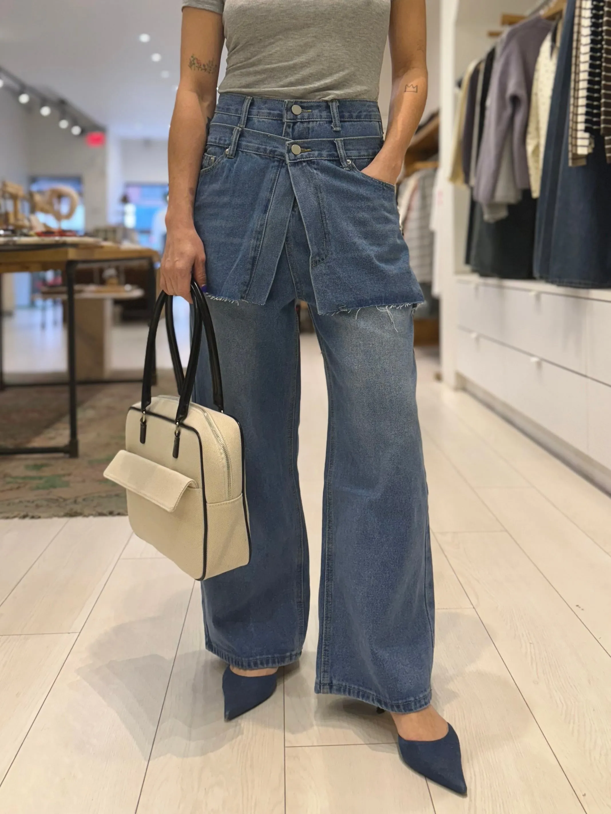 SMONE Layered jeans