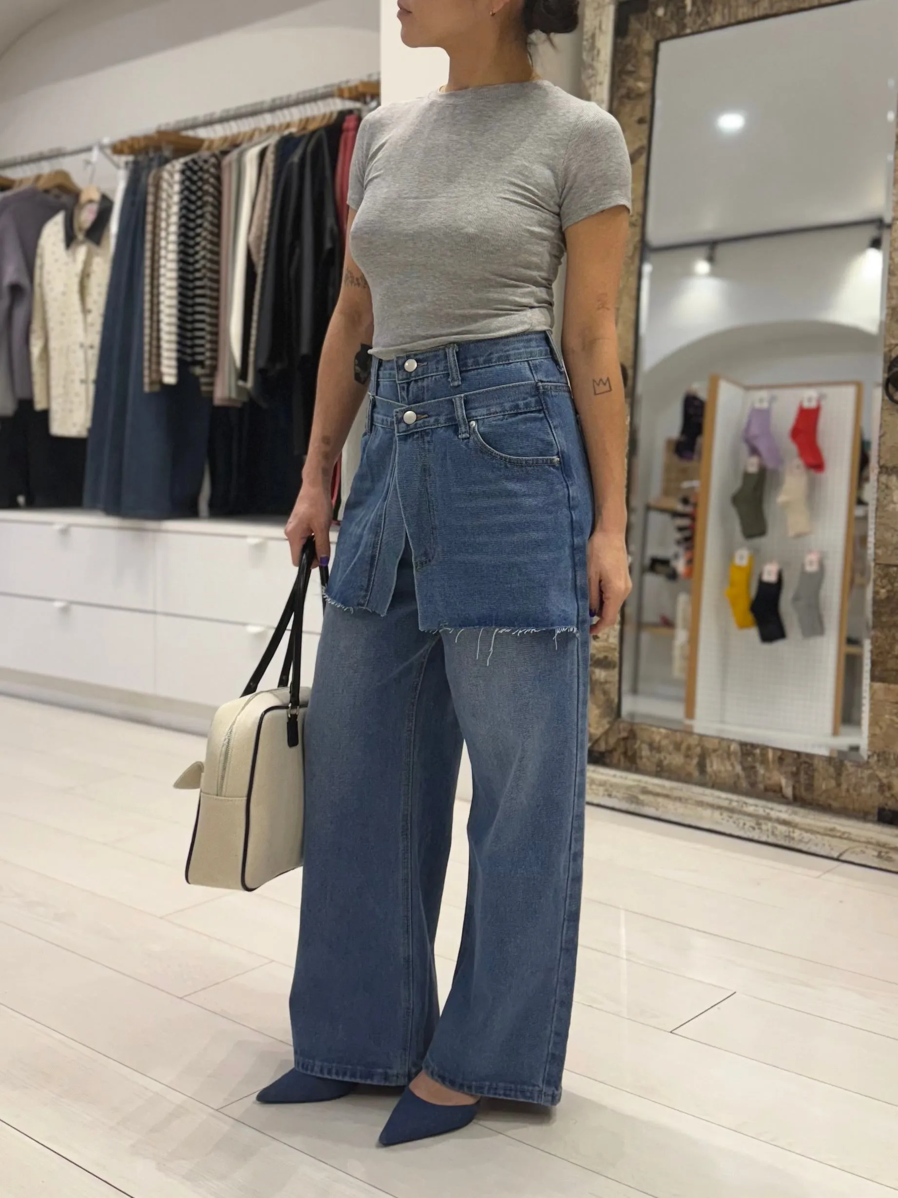 SMONE Layered jeans