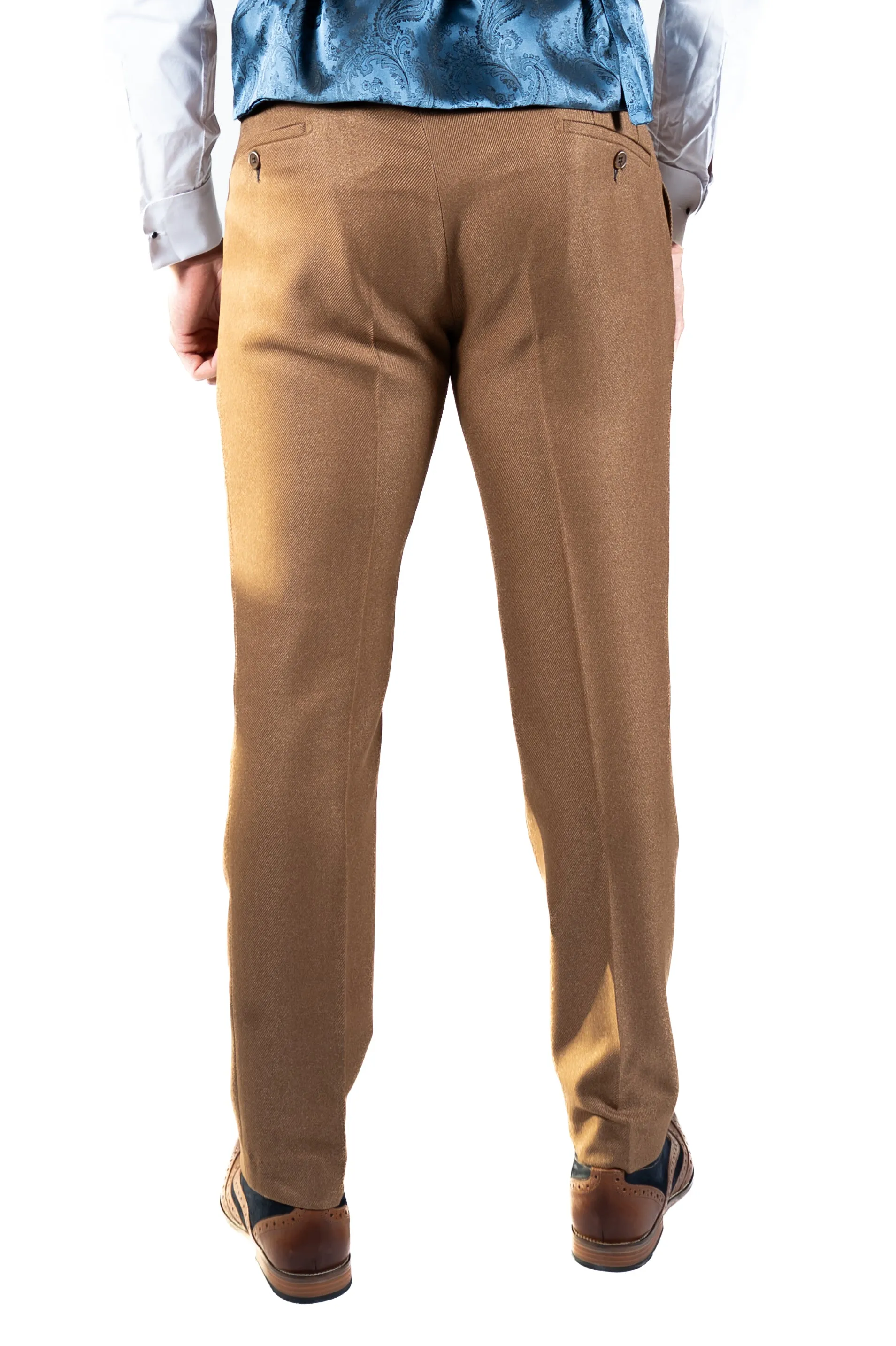Spectre Tan Trousers
