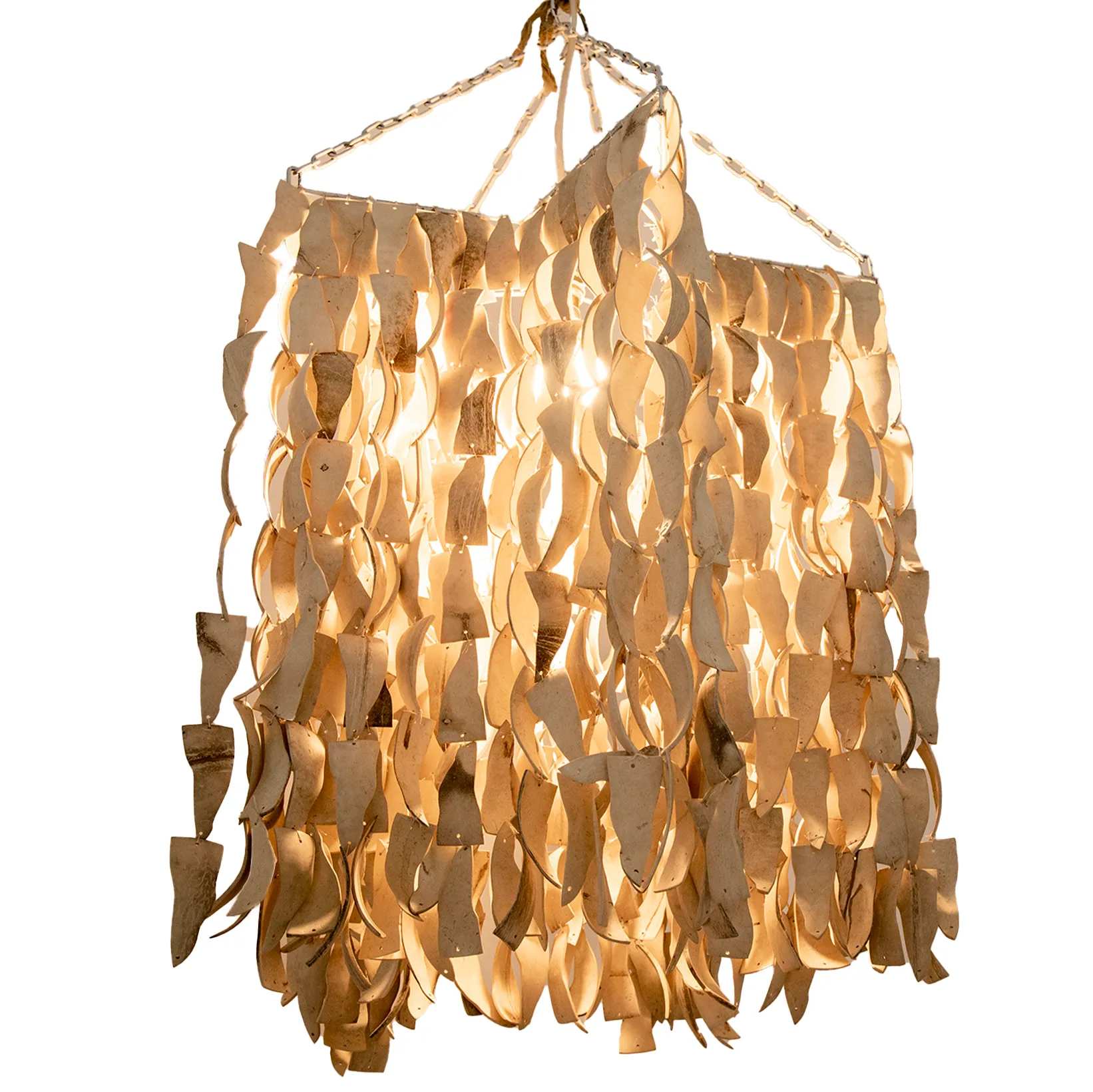 'Star" Coconut Pendant Light.
