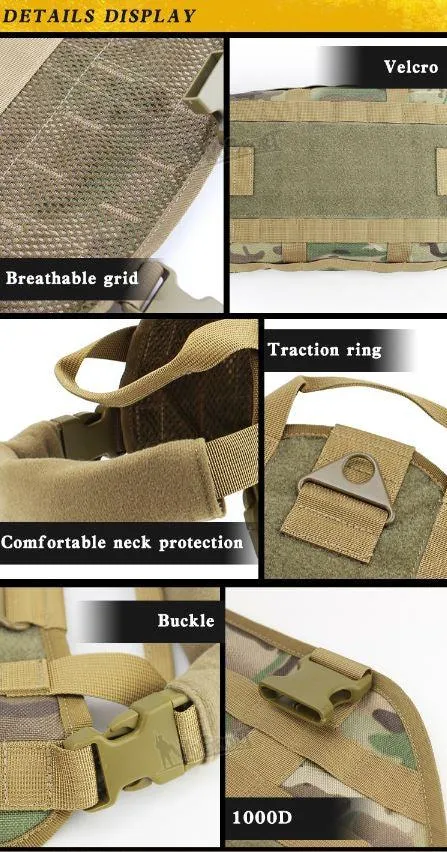 Tactical Dog Vest - MC
