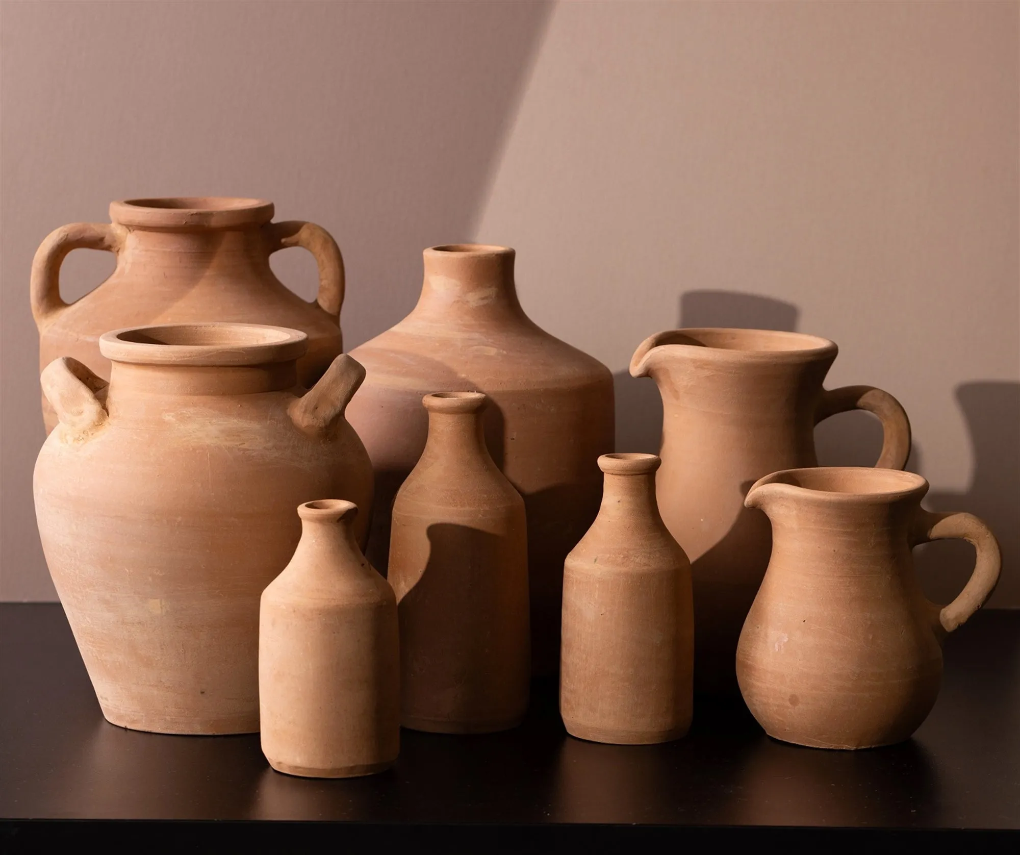 Terracotta Vase with Handles