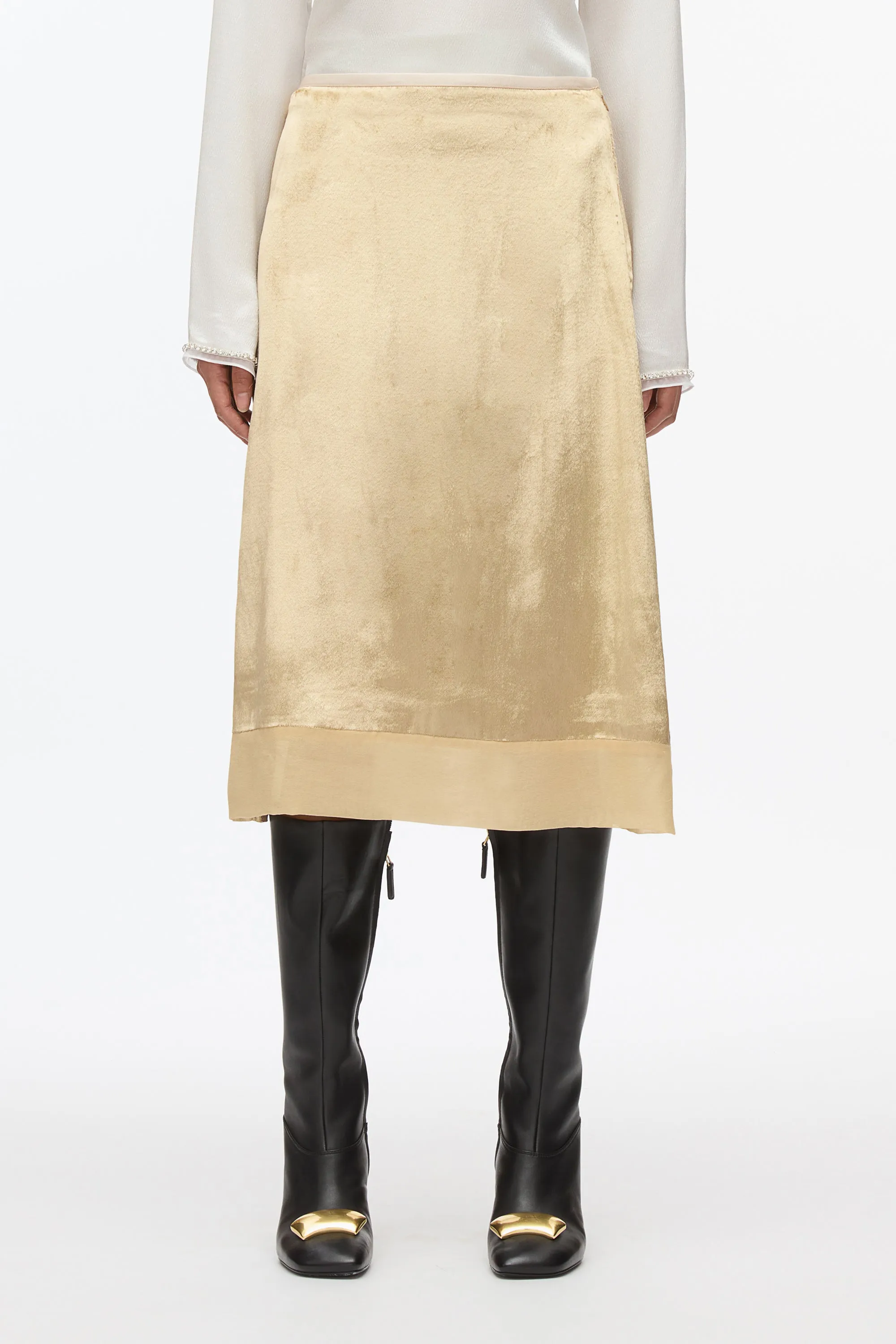 Velvet Slip Skirt