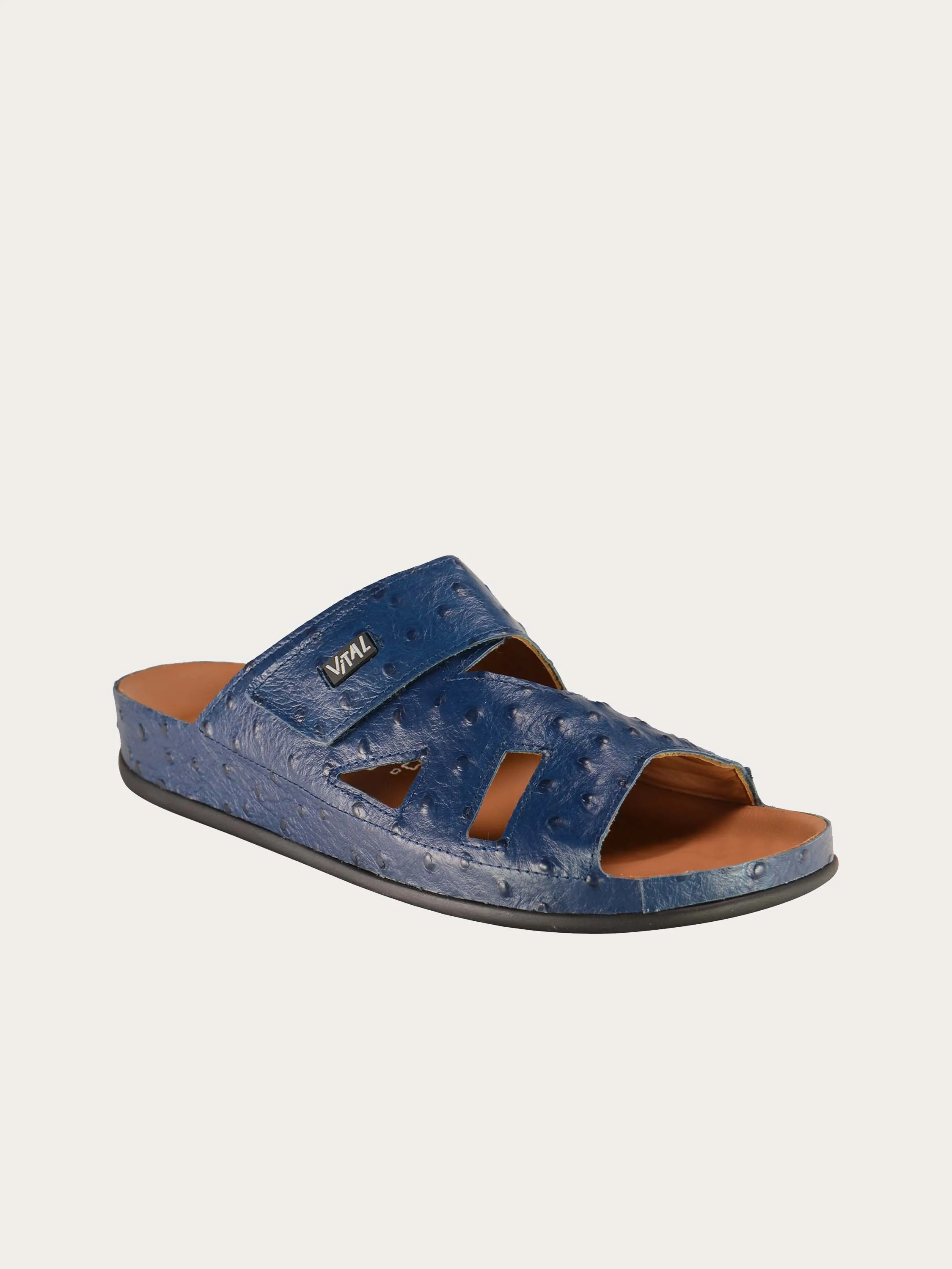 Vital Men's Detail Strap Leather Sandals