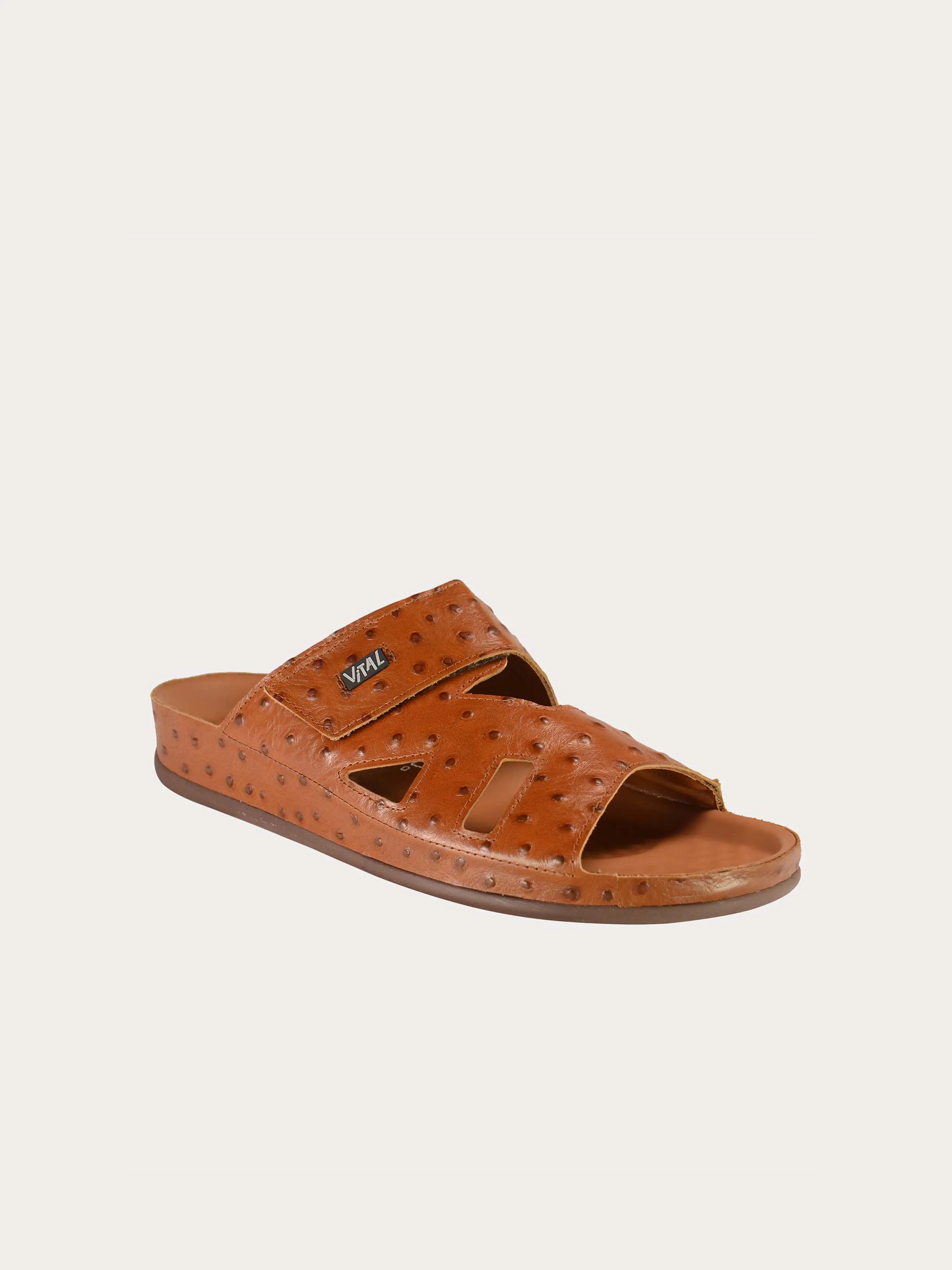 Vital Men's Detail Strap Leather Sandals