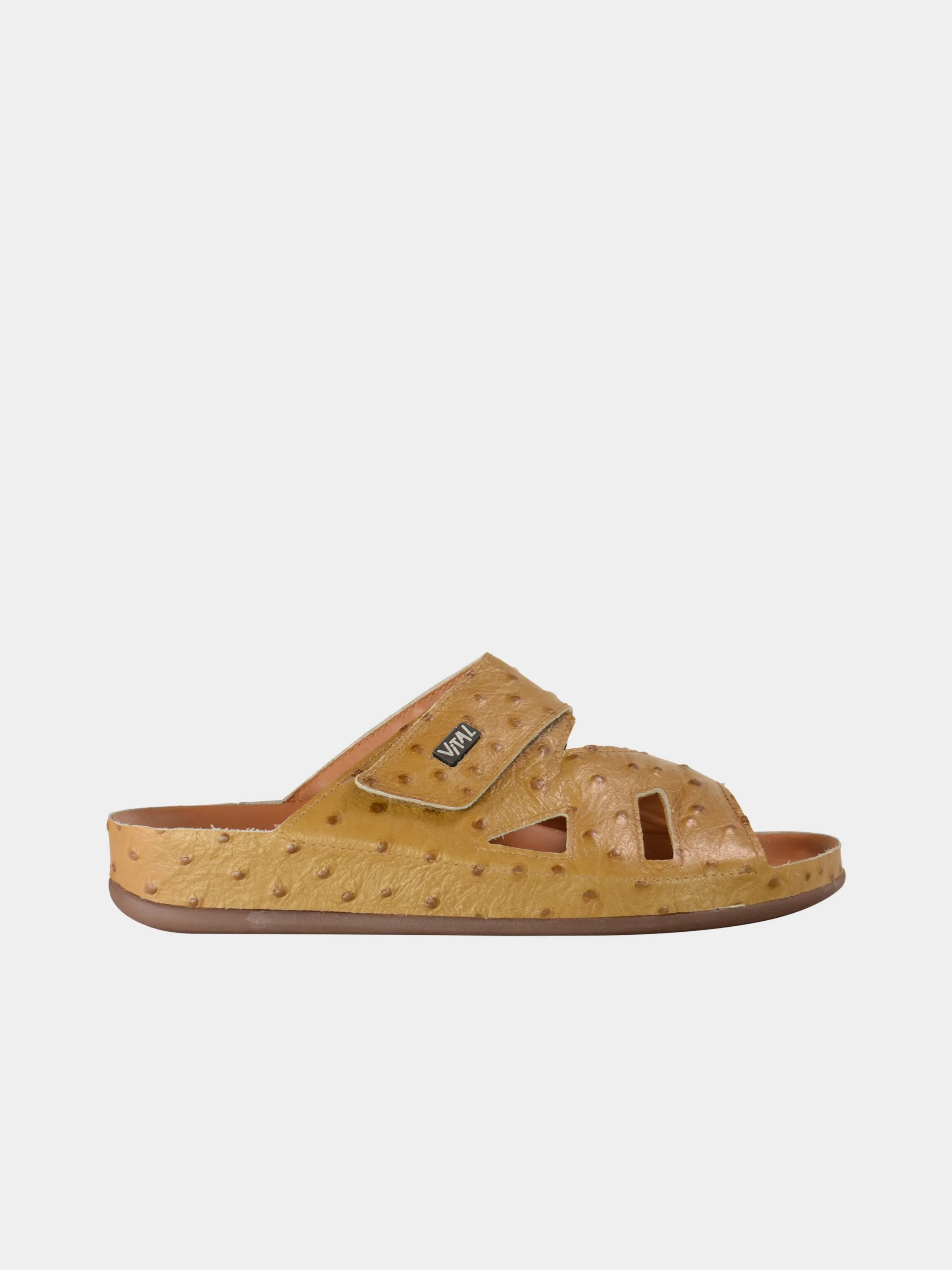 Vital Men's Detail Strap Leather Sandals