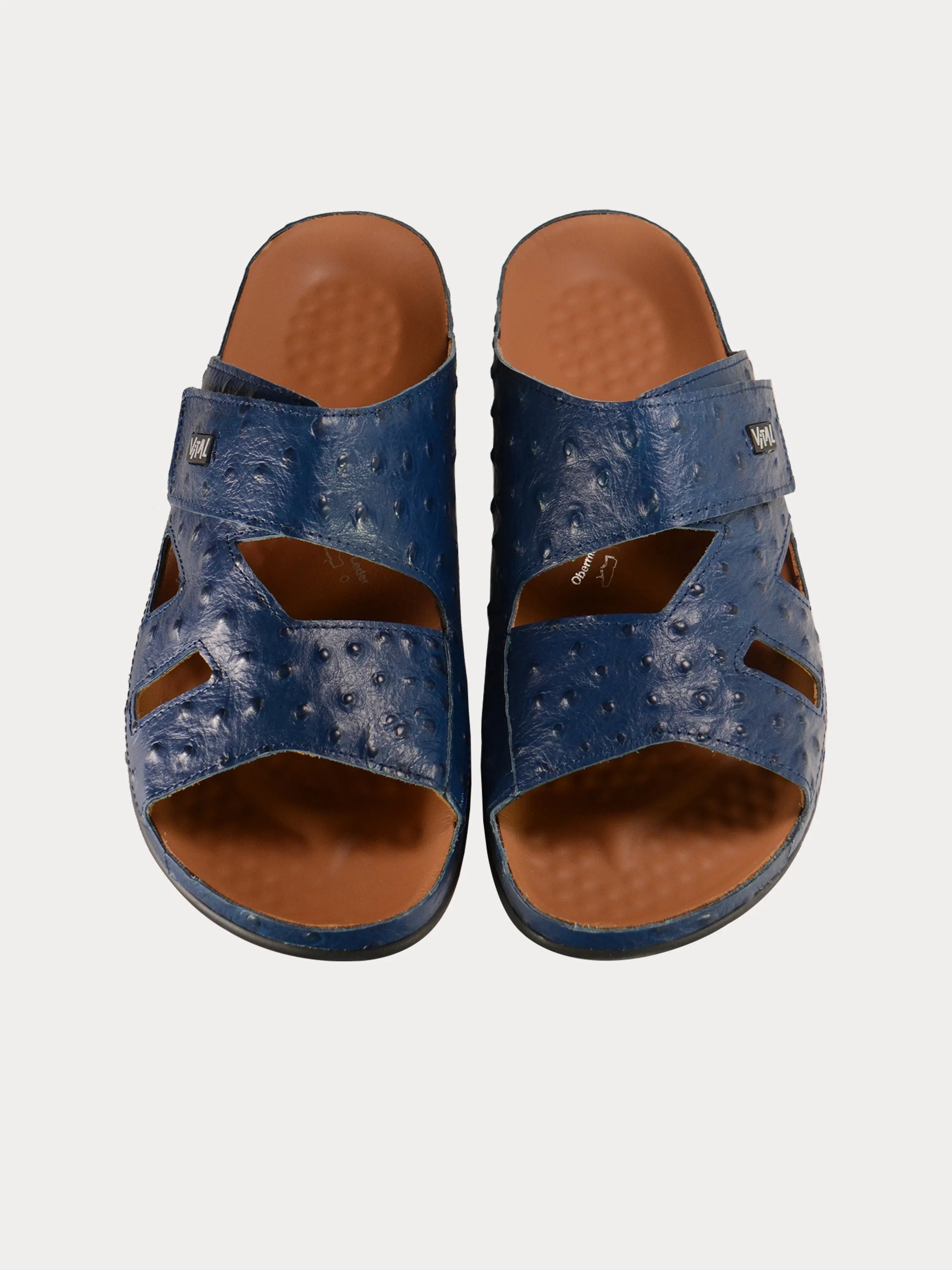Vital Men's Detail Strap Leather Sandals