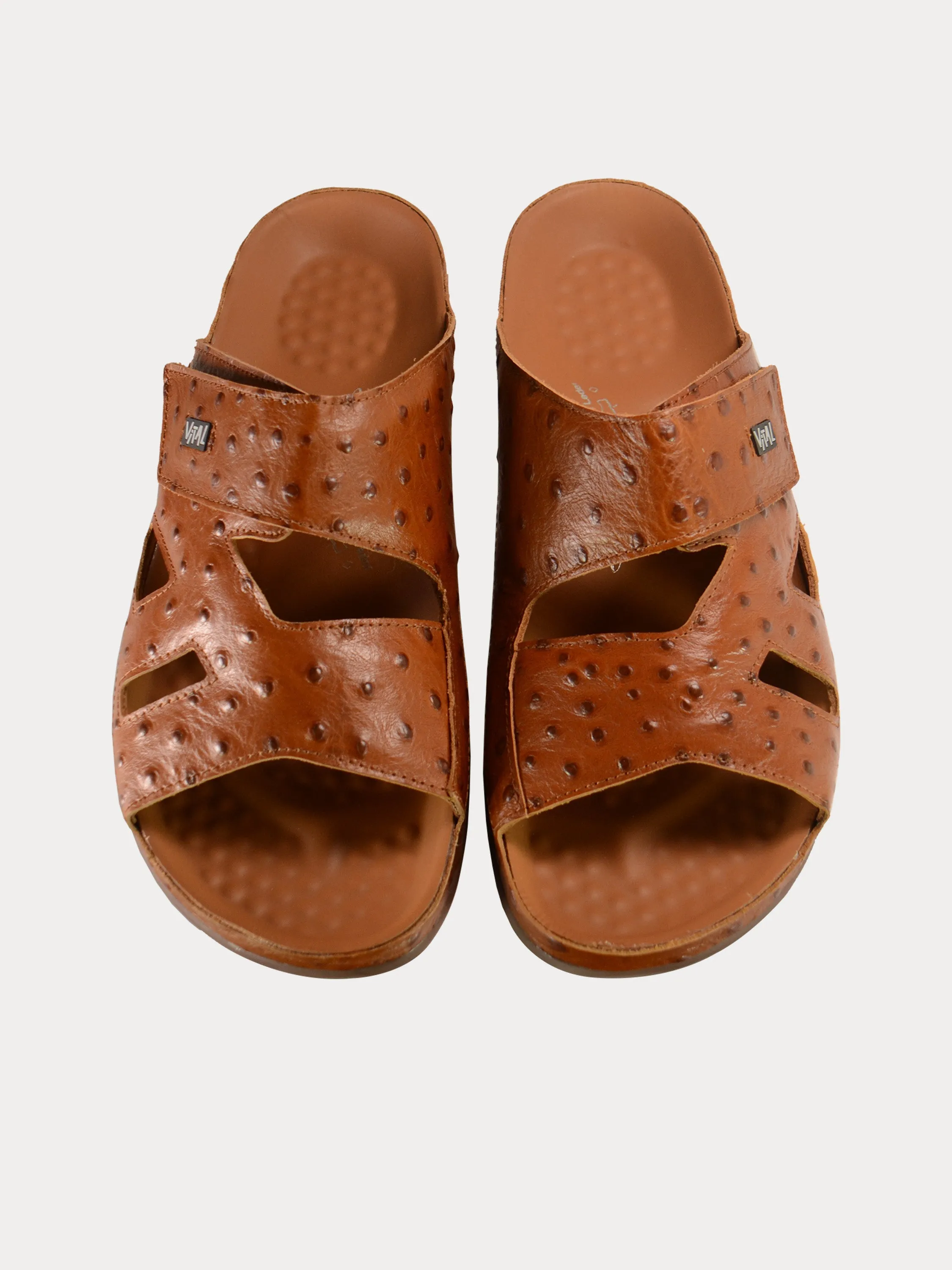 Vital Men's Detail Strap Leather Sandals