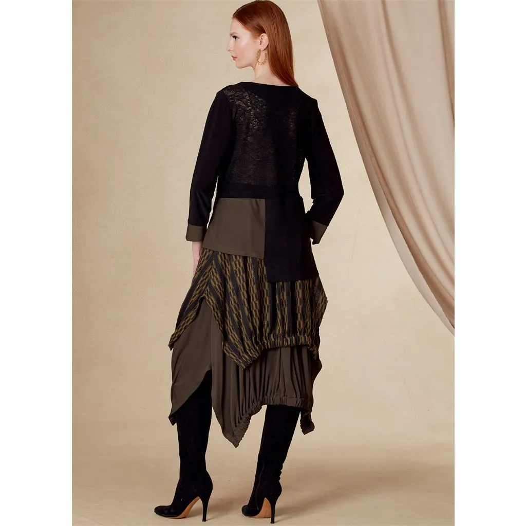 Vogue Pattern V1820 Misses' Top and Skirt