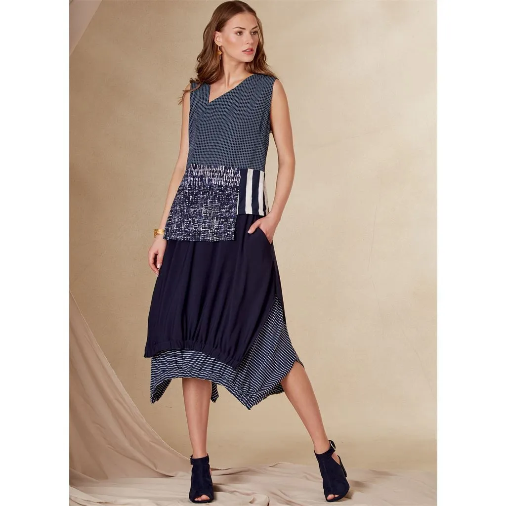 Vogue Pattern V1820 Misses' Top and Skirt