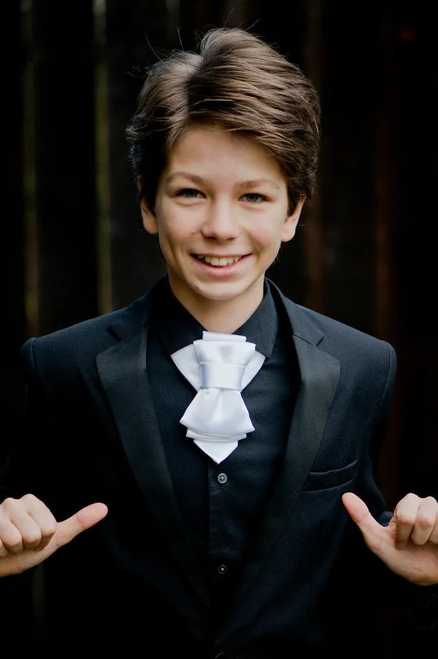 WEDDING BOW TIE WHITE WHITE