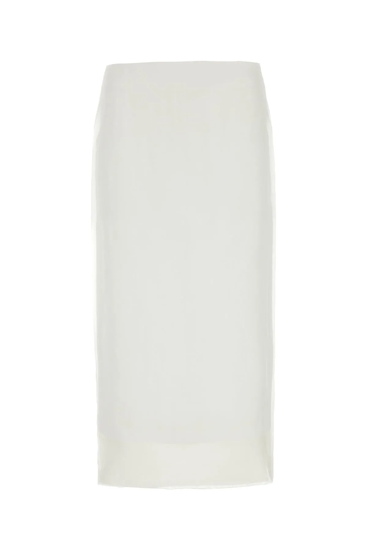 White silk Aceti1234 skirt