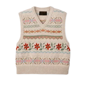Women's Jacquard Cotton Vest