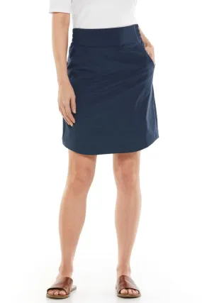 Women's Pisa Travel Skort  |  Midnight Sky