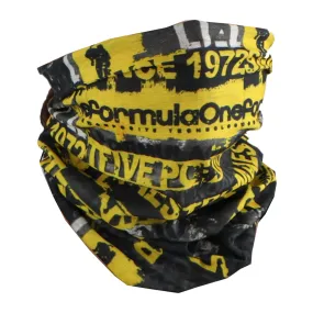 Yellow Seamless Face Mask Neck Gaiter